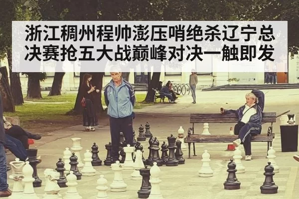 浙江稠州程帅澎压哨绝杀辽宁总决赛抢五大战巅峰对决一触即发